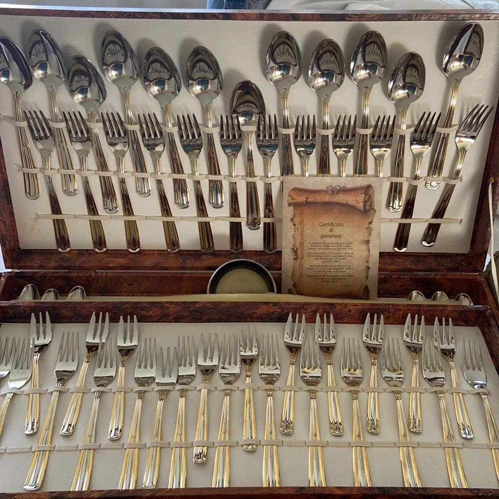 Inoxpran | Dining | Inoxpran 81 Stainless Steel 24k Gold Plated